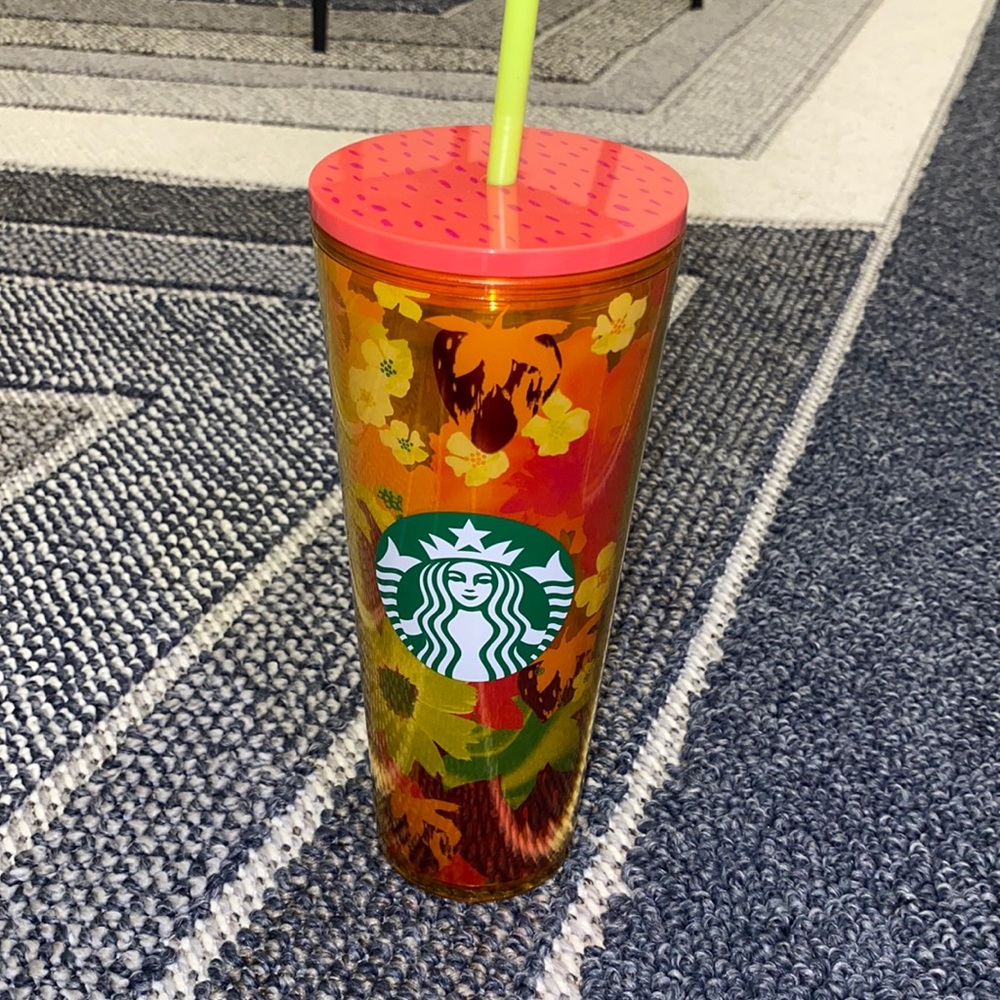 Starbucks thermal strawberry fields cup